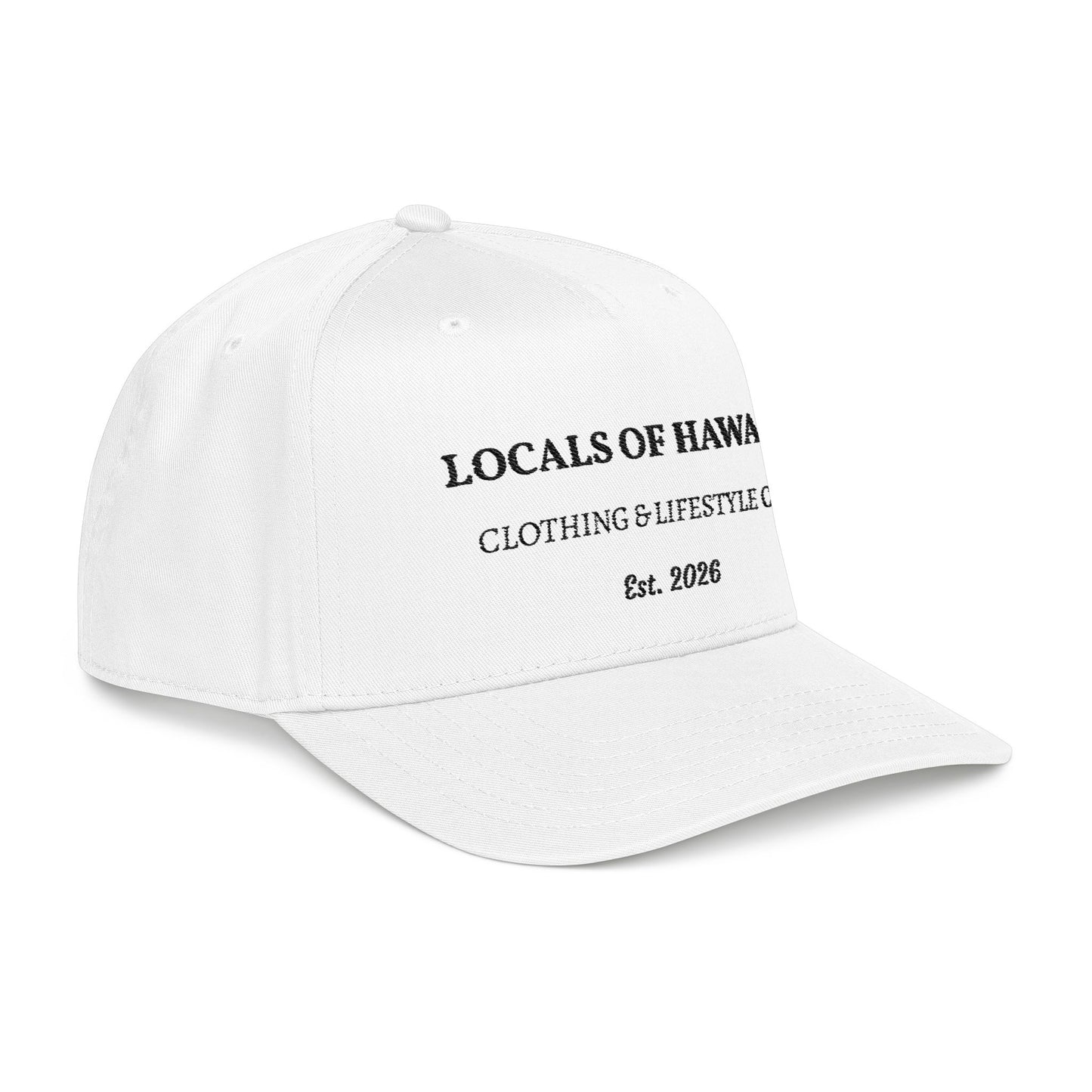 Locals of Hawai'i Mid Profile Baseball Cap — Vintage "Clothing & Lifestyle Co." Design